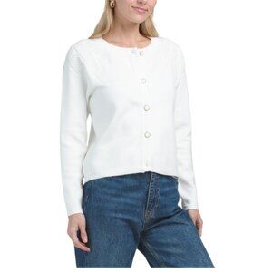 LIV Double Knit Boyfriend Cardigan